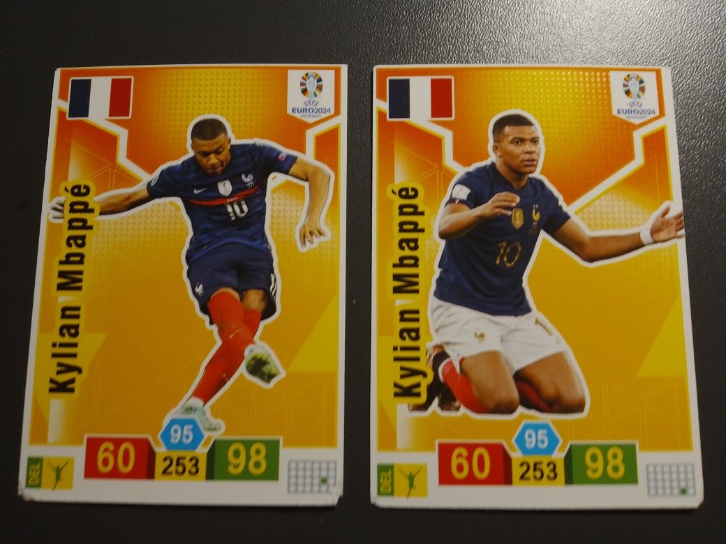 2 Cartonașe Euro 2024 cu MBAPPE