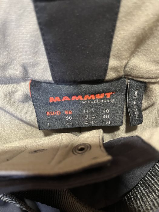 Mammut ски панталон бонус колан Mammut