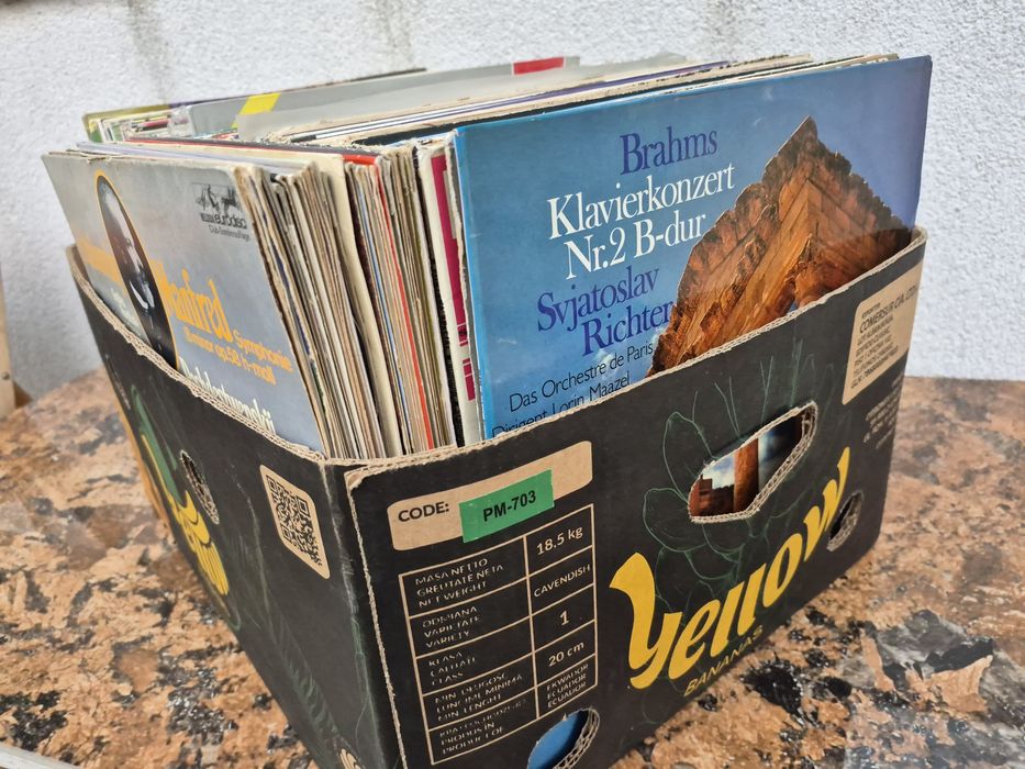 Vând 150LP Discuri Vinil colectie muzica clasica compozitori celebrii