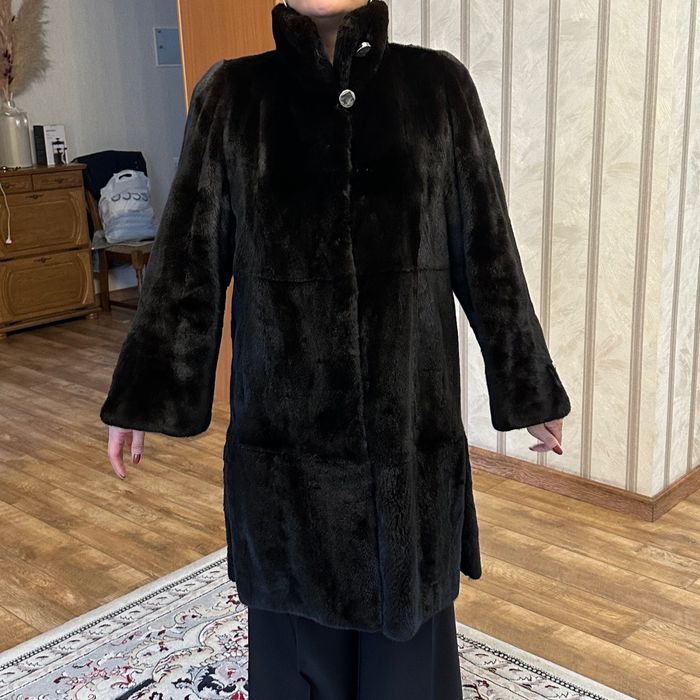 Норковая шуба блэк нафа