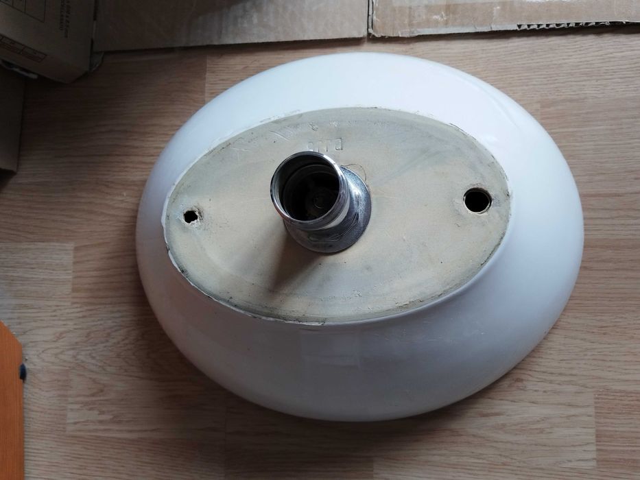 Lavoar, chiuveta ceramica alba pentru montaj pe blat