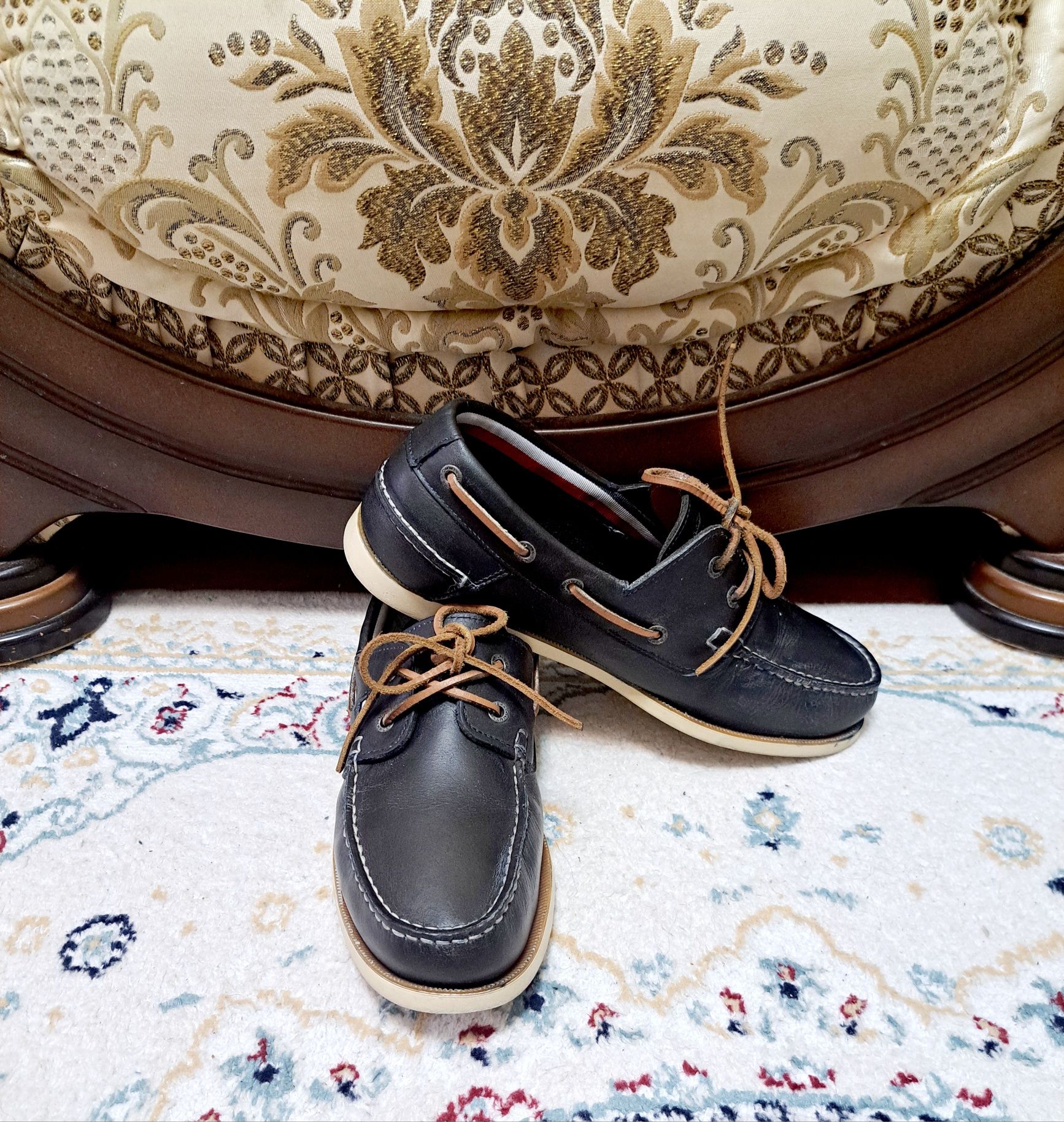 Мокасины Tommi Hilfiger, натуральная кожа, размер 42-42,5
