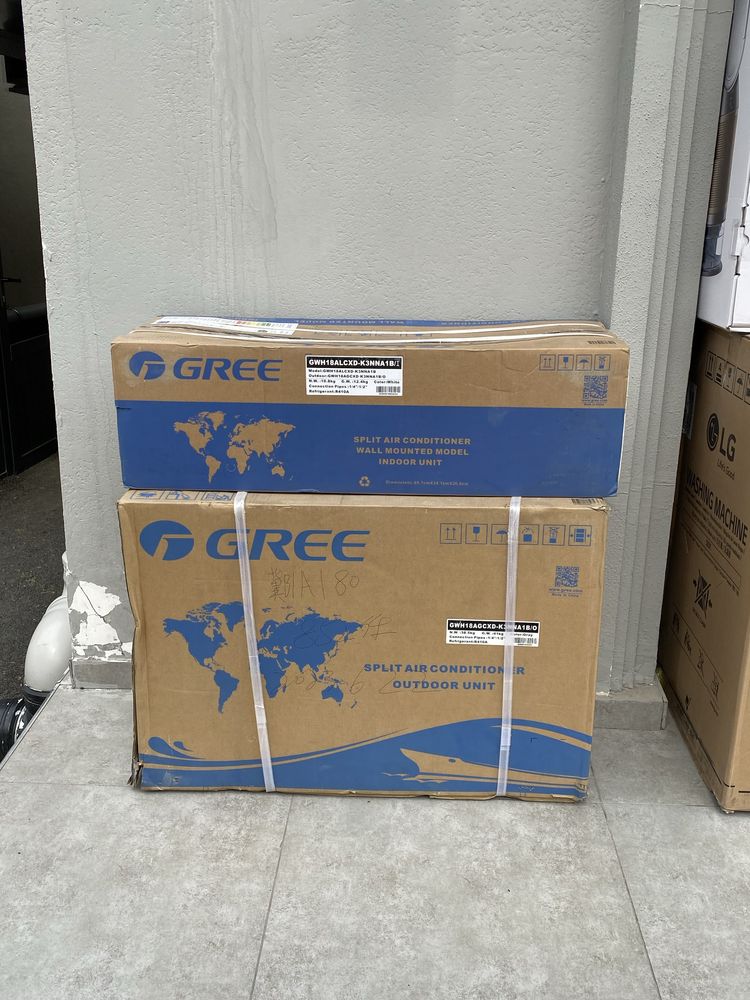 Кондиционер Gree 12 Inverter +Wi-Fi Установка есть Доставка