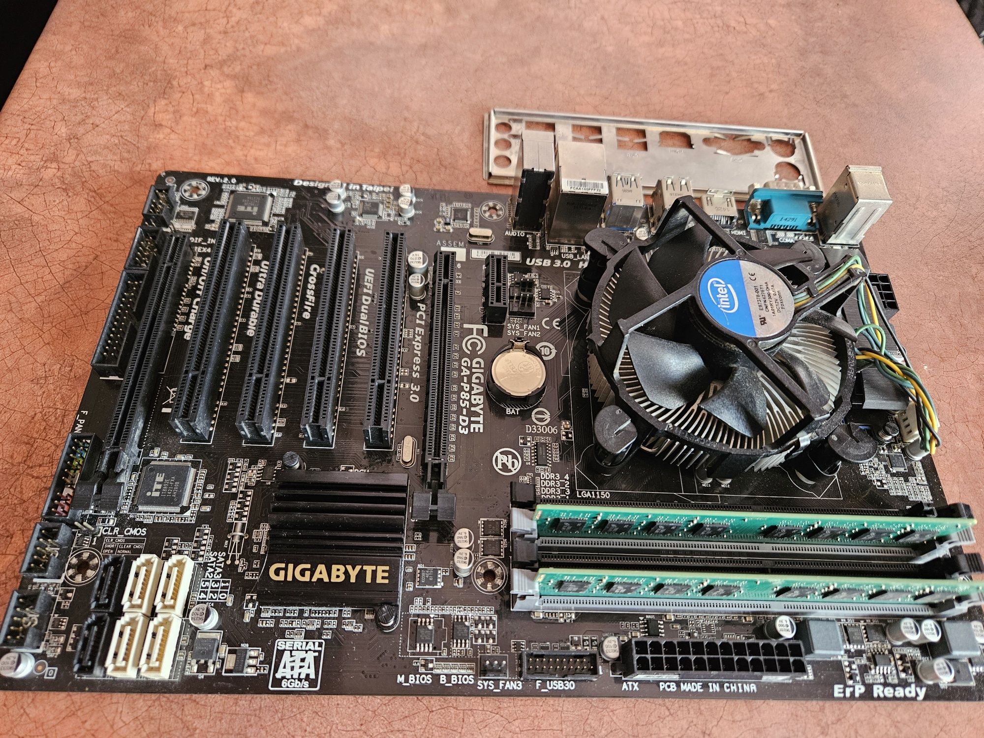 Kit PC sk1150 Intel I5 4460 B85 16GB DDR3