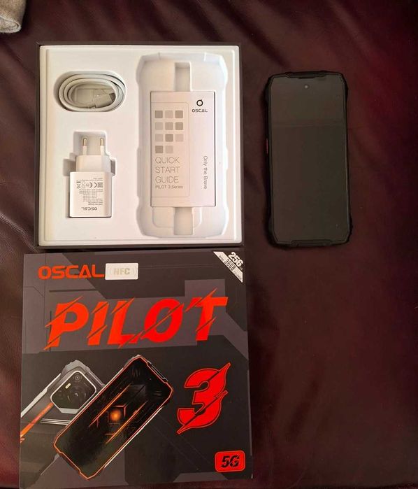 OSCAL Pilot 3 5G 36GB RAM 256GB ROM с IP68 защита