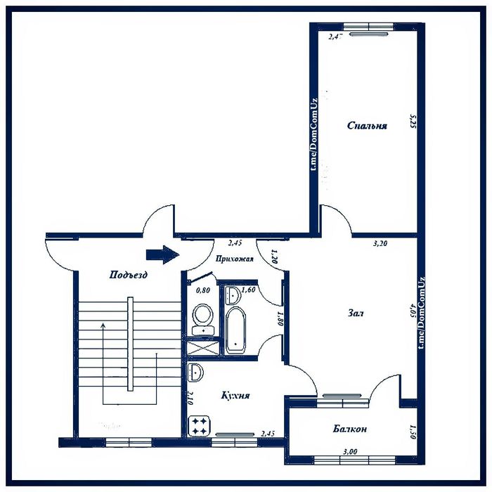 Чиланзар 7-й квартал Катартал базар продаю Двухкомнатную