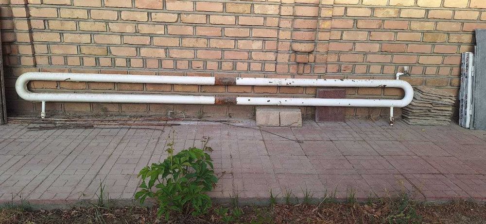 Регистр отопления (радиатор) , бу, из частного дома,  4 м