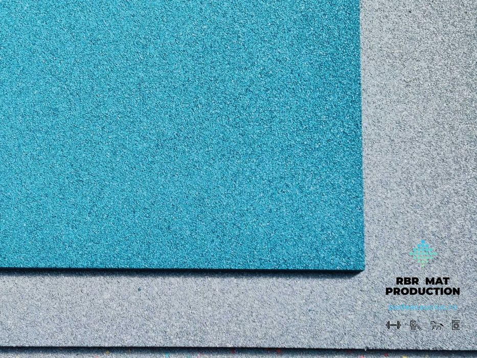 Pavele din cauciuc, patrate, 100x100 cm , grosime 20 mm, sala fitness