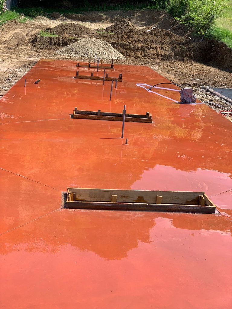 Turnare beton elicopterizat