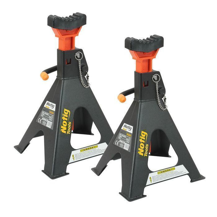 Set 2 capre 6t 39-60cm sustinere auto cu siguranta blocare dubla si ta