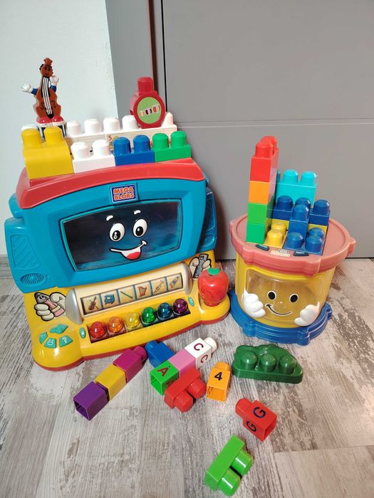 Jucărie muzicala interactiva Mega Bloks pian interactiv