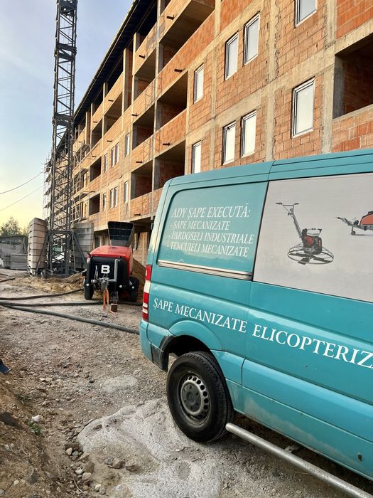 Sape mecanizate  si tencuielii mecanizate