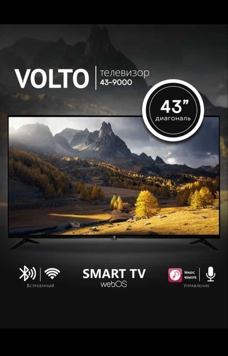 Телевизор Volto 43 Smart Webos