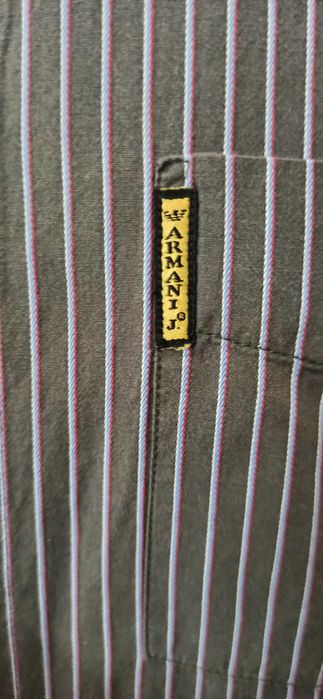 Camasa Armani Jeans cu dungi marimea M
