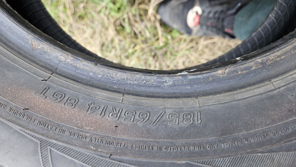 2бр гуми 185 65 14 дот 20 фалкен