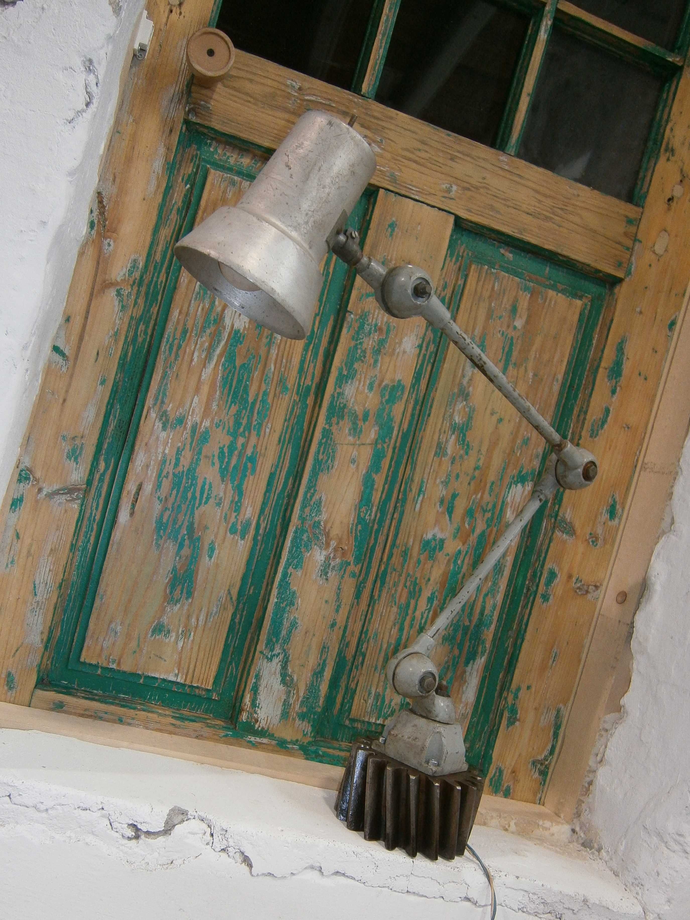 Lampa veche industriala stil Mid-Century,  ELBA  (Veioza retro)