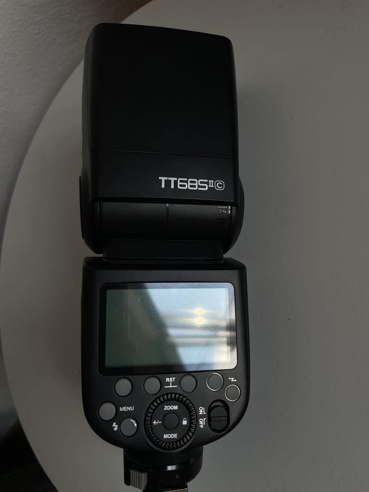 Bliț Godox TT685iiC / Adaptor Canon EF-EOS M