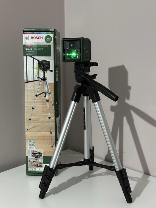 Bosch Quigo Green set Nivela laser cu linii verzi