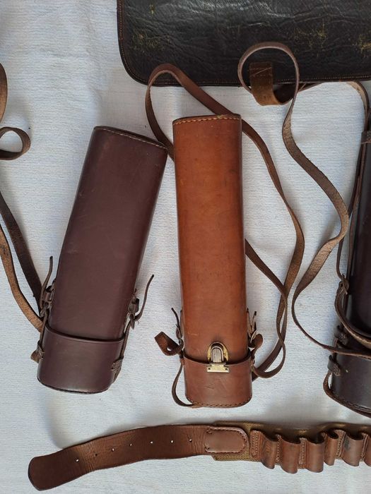 cartusiera piele geanta vanatoare