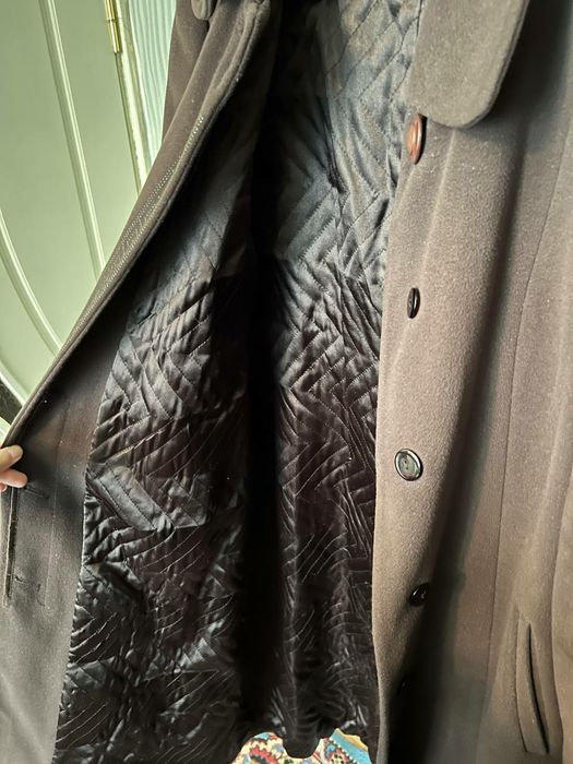 Пальто с мехом песца Турция