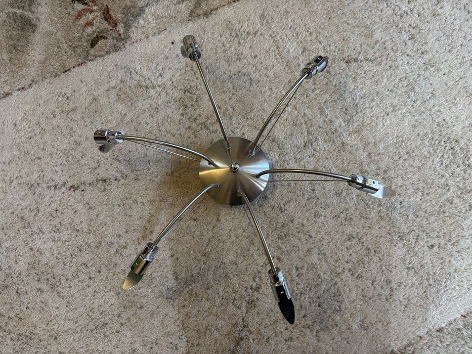 Модерен полилей / аплик с 6 рамена