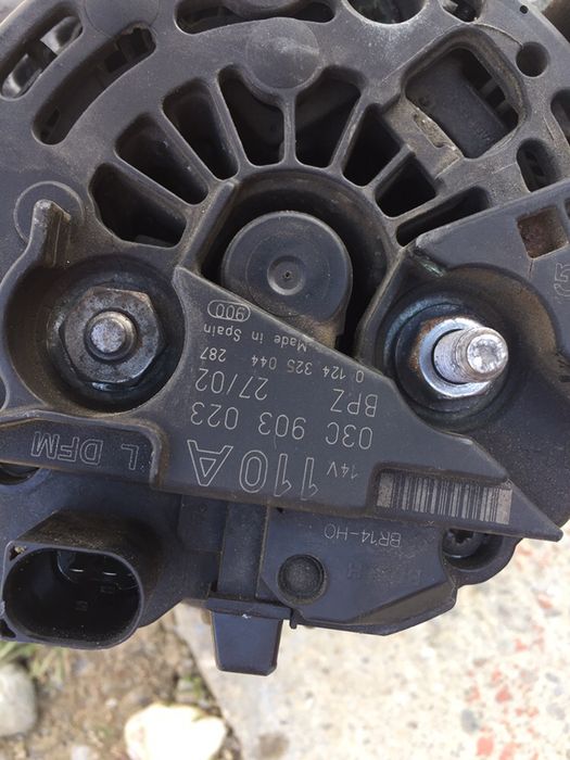 Alternator vw polo 1,4 benzina din 2003