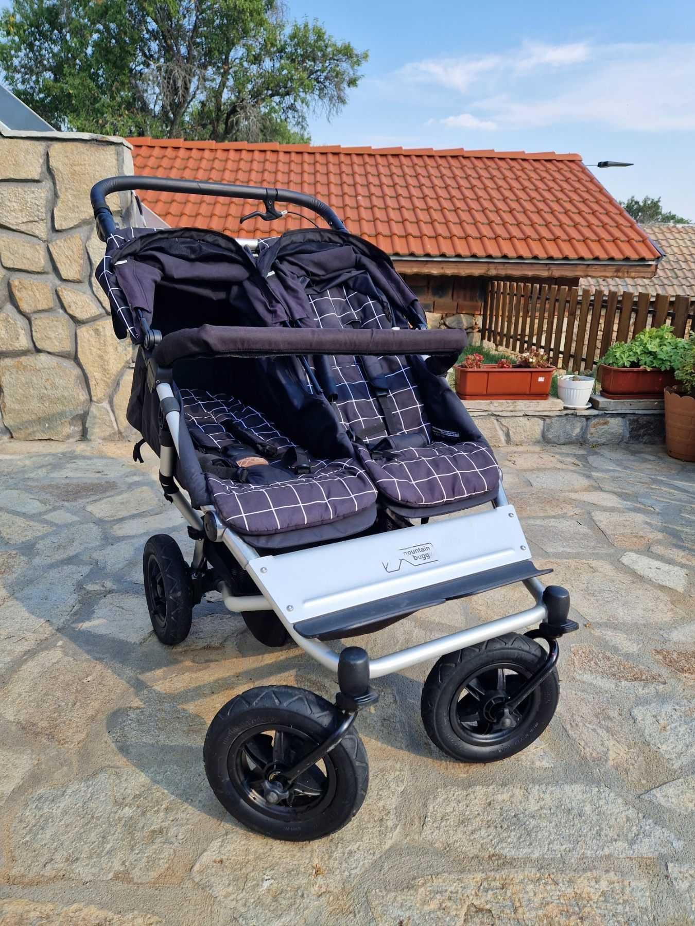 MOUNTAIN BUGGY Комбинирана количка за близнаци