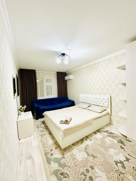 1 ком квартира, почасовая и по суточно. Арбат Плаза. Ночь 12000 к.