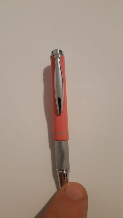 Pix metal Zebra telescopic 1.0 mm roz cu touchpen