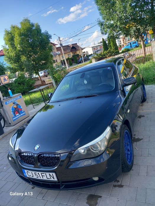 Vând bmw e60 525 d cel fiabil cu distribuția în fata, masina personala