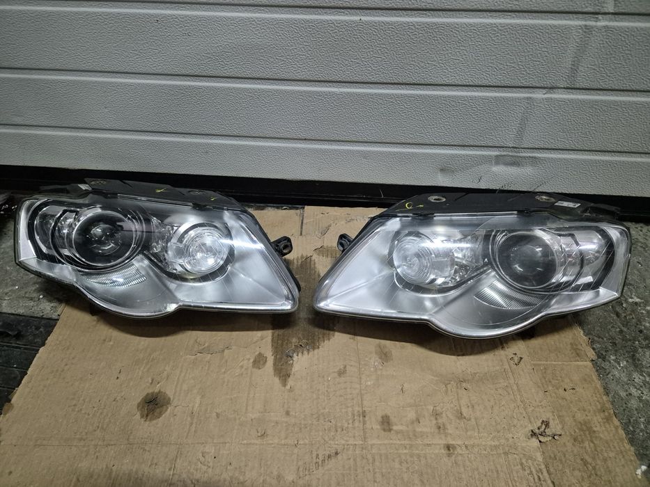 Faruri Xenon VW Passat B6 2005-2010. Volan stinga. Preț bucata. Volan