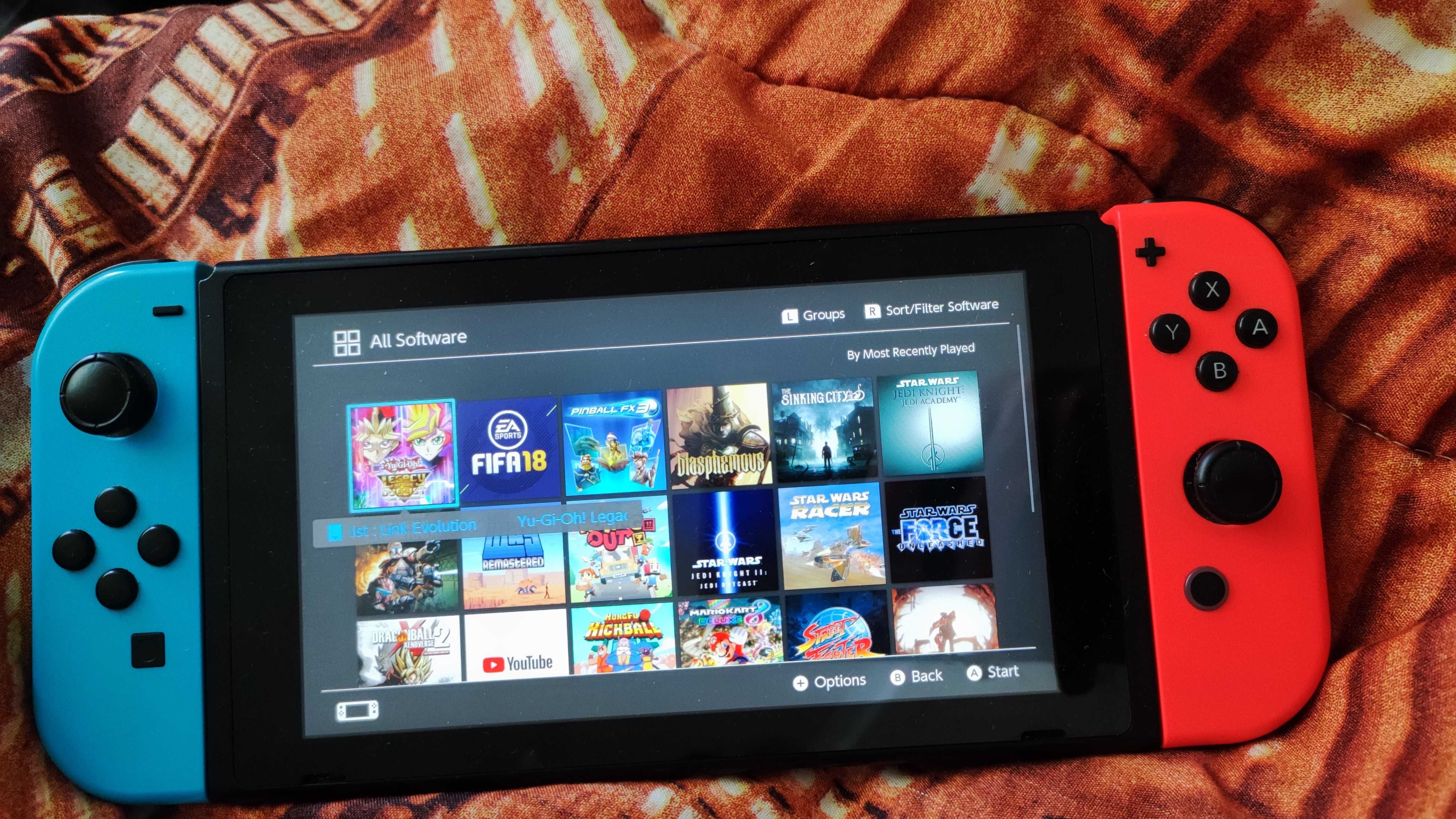 Nintendo switch конзола с игри