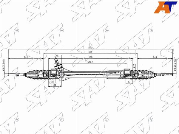 Рейка рулевая Toyota Rav 4