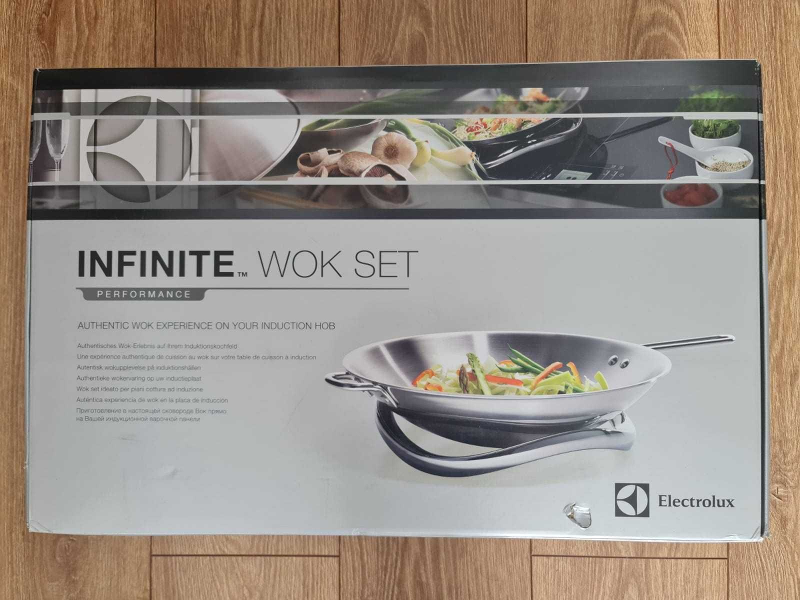 Electrolux  INFINITE WOK (tigaie WOK + suport plite inductie)