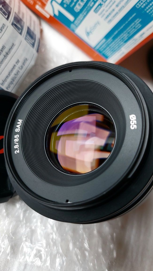 Распродажа! Объектив Sony 85mm F2.8 (полный кадр)