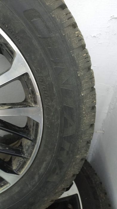 Продам зимние диски в комплекте