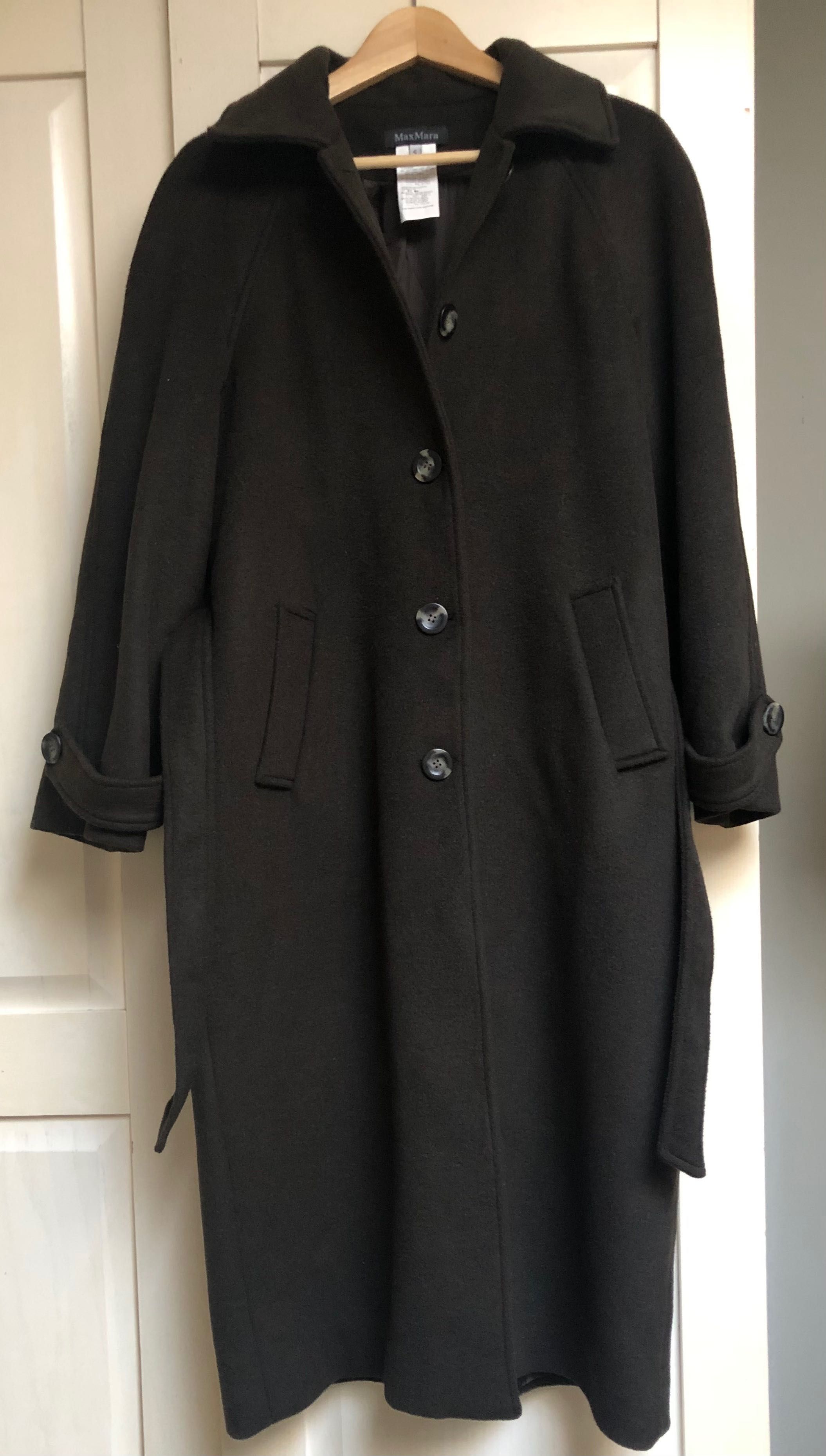 Палто Max Mara, вълна, s размер