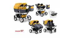donez Carucior 3 in 1 pentru gemeni Mikado Twin T-07