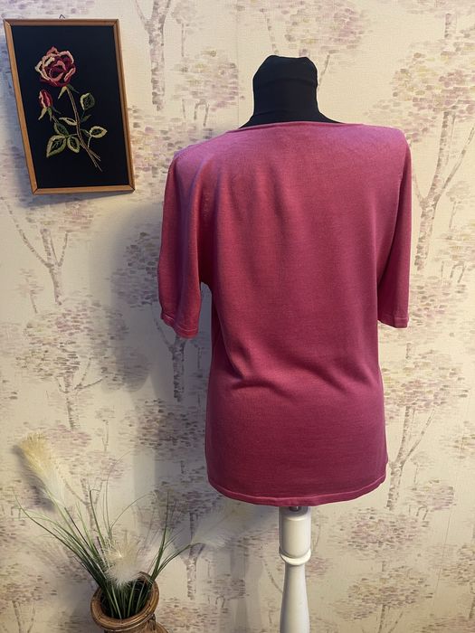 Tricou dama elegant din matase + lana Lecomte marimea XL