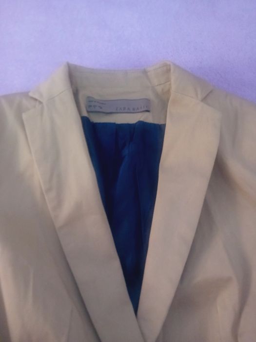 Sacou zara crem  mărime L