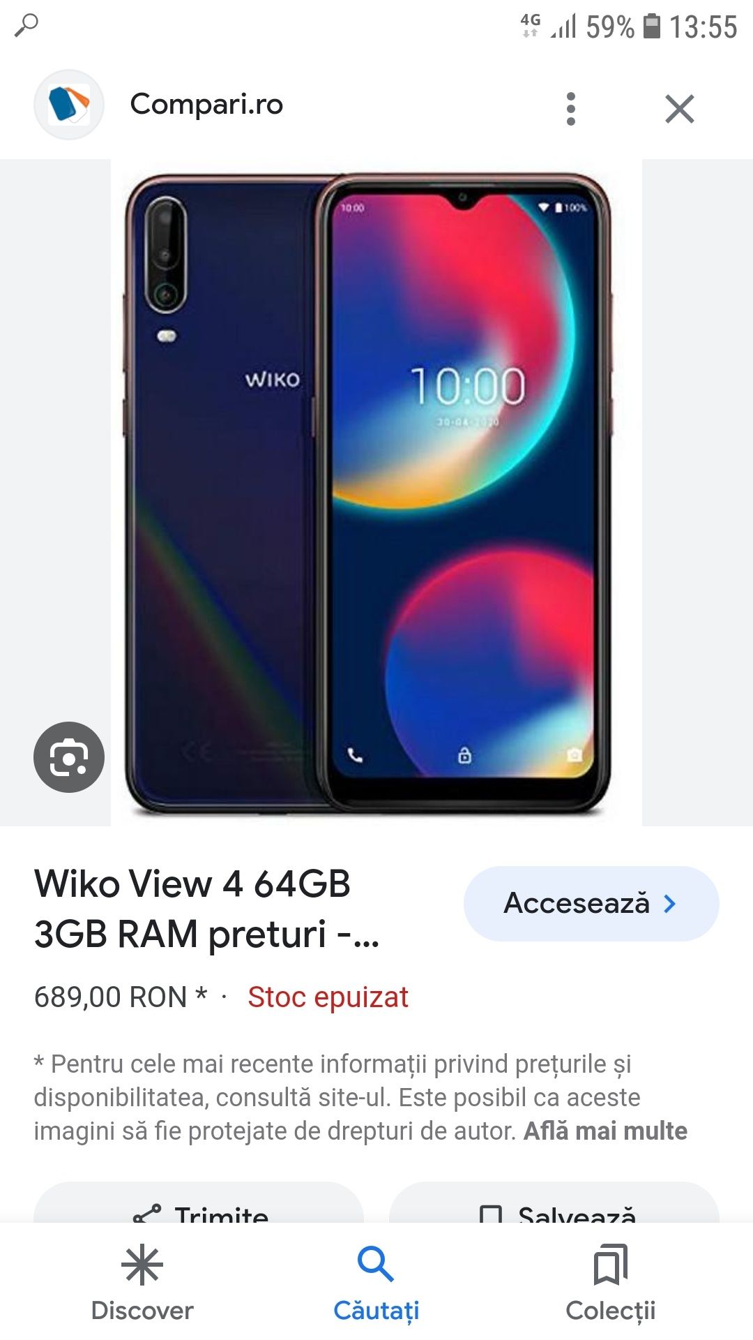 Piese smartphone Wiko View 4 2020