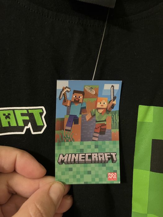 Оригинална Minecraft детска блуза – НОВА с етикет! 158-164 см