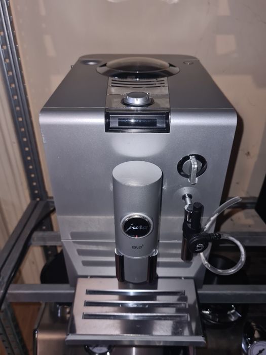 Espressor aparat cafea boabe, macinata Jura Xs95 OneTouch si Jura Ena5