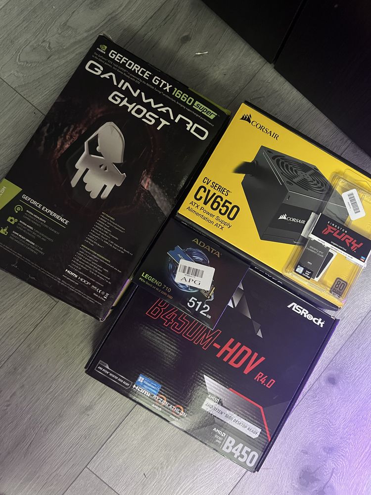 PC Gaming Ryzen 5 2600 | GTX 1660 Super | 16GB DDR4 | SSD | RGB |