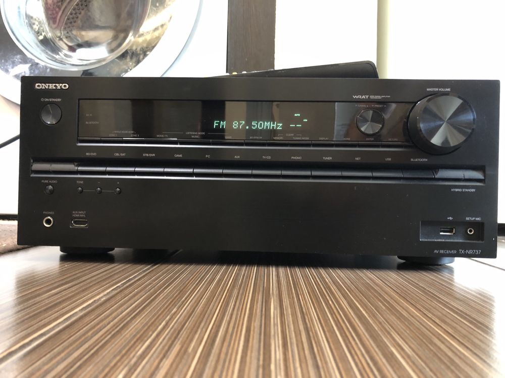 Onkyo TX-NR737 Bluetooth Wi-Fi