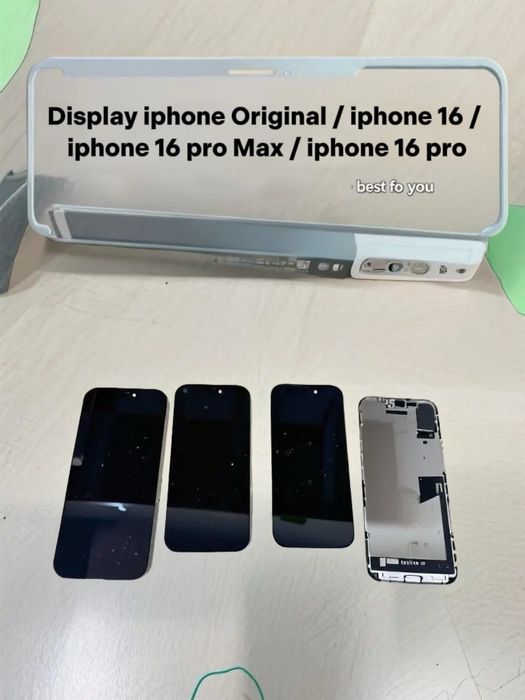Display iphone 16 / 16 pro / 16 pro max original