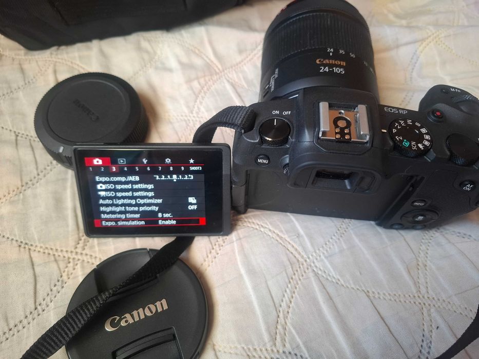 Фотоапарат Canon RP с обектив RF 24-105mm f 1:4-7,1 IS STM