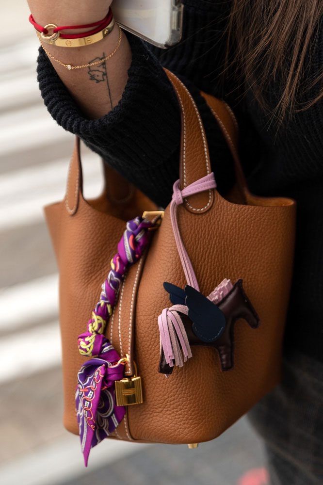 Hermes Picotin Gold