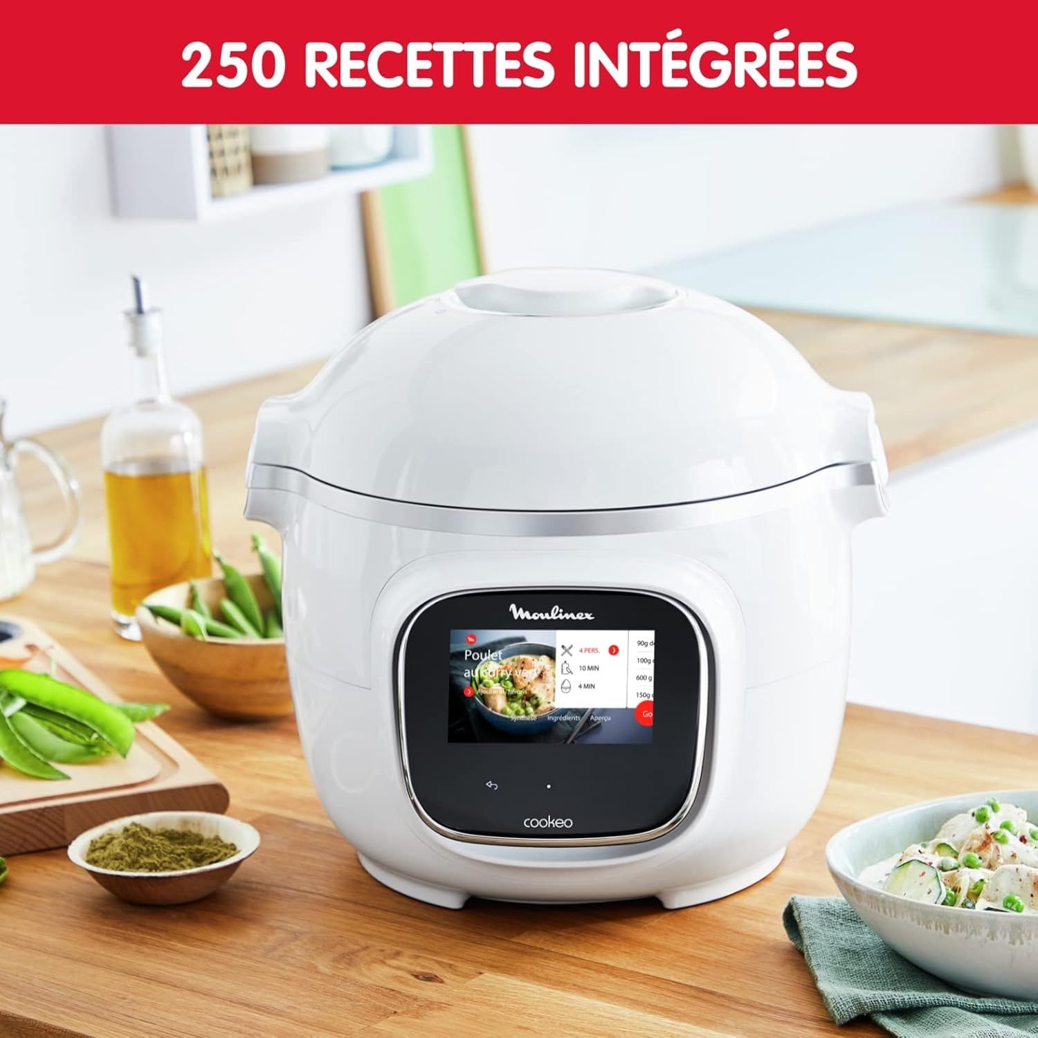 Продавам интелигентния мултикукър Moulinex Cookeo Touch ( CE901100 )