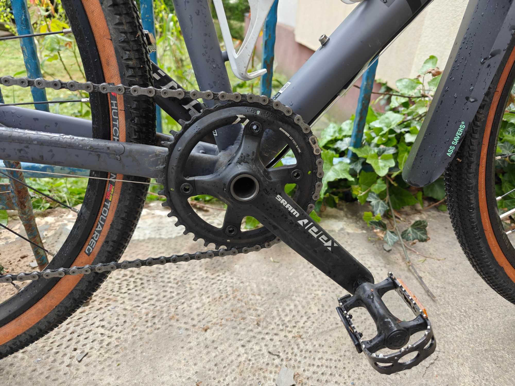Bicicleta Decathlon TRIBAN GRAVEL 520 SRAM APEX 1X11 barbati marimea L